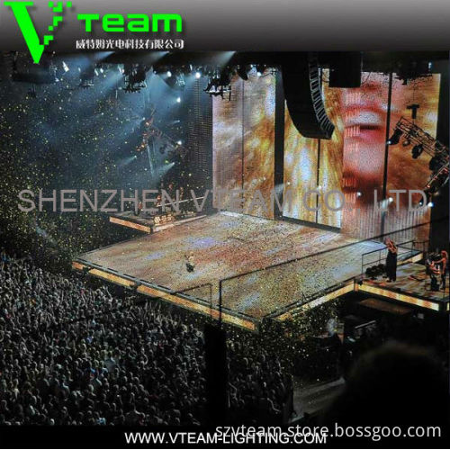 Seamless Connection P10 LED Dance Floor Screen Made in China
